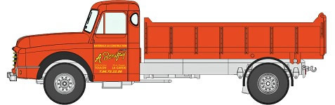 REE Modeles CB-064 - Willeme Dump Truck BONIFAY